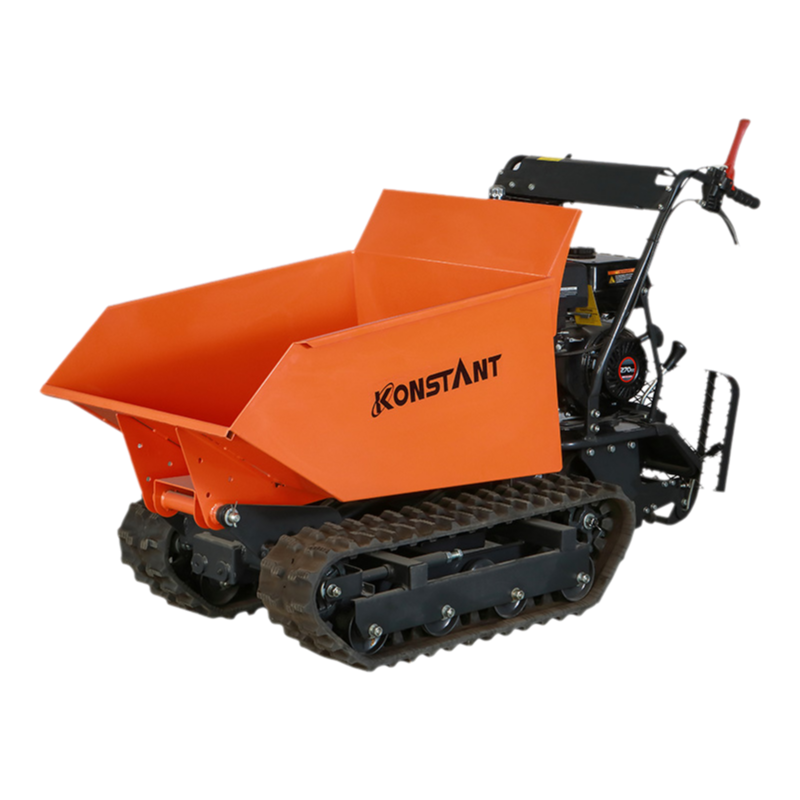 İnşaat Paletli Mini Damlası - Özel Kendi Kendine Yükleme 9.0HP Güç Hidrolik Sistemi 